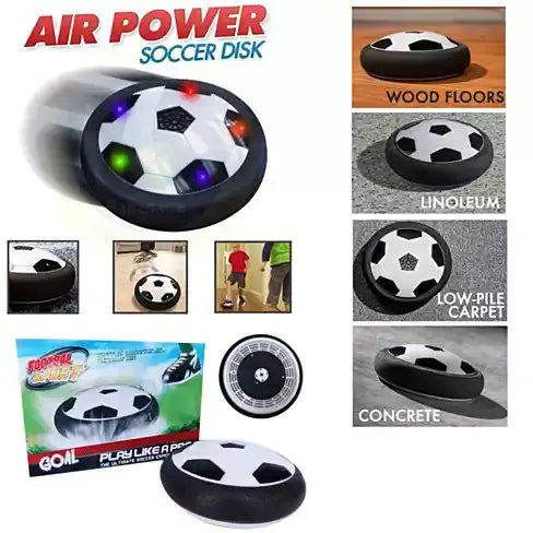 HoverKick Indoor Soccer Glide Disc